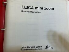 Manual leica service usato  Genova