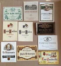 Antique wine labels d'occasion  Expédié en Belgium