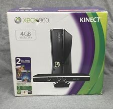 Consola Microsoft Xbox 360 S y Kinect - Negra | Probada y Funciona | con 3 juegos segunda mano  Embacar hacia Argentina