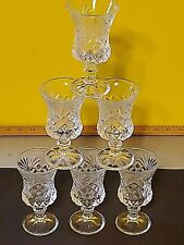Westpoint Collection Set of (6) 4oz Crystal Wine Water Goblets NEW Open Box for sale  Shipping to South Africa
