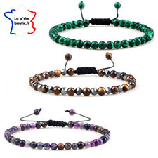 Bracelet perles pierre d'occasion  Saint-Lô