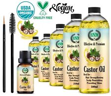 Óleo de rícino 100% orgânico puro para cílios ❤️ Sobrancelhas cabelo crescimento cuidados com o corpo 🔥✅ comprar usado  Enviando para Brazil