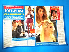 Ritaglio giornale gossiptotti usato  Italia