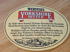 Webster yorkshire bitter for sale  NORTHAMPTON