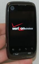 Teléfono Celular Motorola WX445 Citrus Android Verizon NEGRO Pantalla Táctil 3G Grado B, usado segunda mano  Embacar hacia Argentina