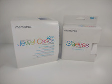 Memorex white sleeves for sale  Monongahela