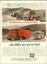 1943 WW2 AD GMC TRUCK AND COACH , Battle Lines & Transport Lines  051919 for sale  Shipping to United Kingdom