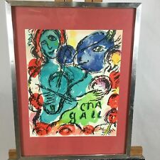 Chagall pantomime lithograph for sale  ROYSTON
