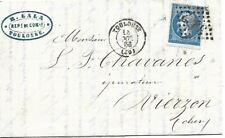 1868 20c isolato usato  San Giuliano Terme