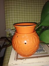 Partylite orange ceramic for sale  ANNAN