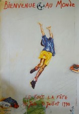 coupe monde 1998 affiche d'occasion coupe monde 1998 affiche d'occasion L'Haÿ-les-Roses