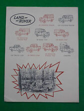 Land rover 109 for sale  WYMONDHAM