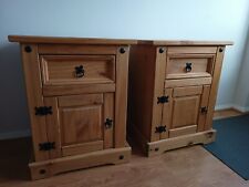 Mexican pine bedside for sale  SHEFFIELD