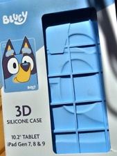 Funda azul 3d silicona 10,2 pulgadas tableta iPad gen 7, 8, 9, usado segunda mano  Embacar hacia Argentina