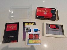 Usado, Final Fantasy II 2 Super Nintendo SNES EN CAJA Completo EE. UU. NTSC EE. UU. segunda mano  Embacar hacia Mexico