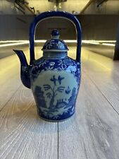 Blue white ironstone for sale  ROMFORD