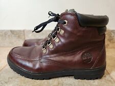 Timberland | Botas de Couro Marrom Escuro Bush Hiker Trail Chukka Tamanho 11 | BOM! ✨️ comprar usado  Enviando para Brazil