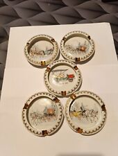 Lot cendriers porcelaine d'occasion  Bonnat