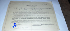 Wehrmacht wehrpaß notiz gebraucht kaufen  Gronau