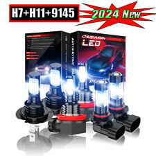 Lâmpadas combo de faróis de neblina de LED para Hyundai Veracruz 2007-2011 H7+H11+9145 comprar usado  Enviando para Brazil