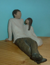 Father daughter figurine for sale  KING'S LYNN