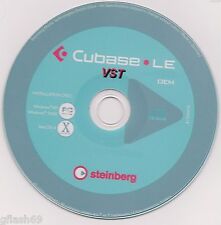 Cubase Le-VST  Desktop Recording Studio - Music Production Software W/Reg. Code, used for sale  Shipping to South Africa