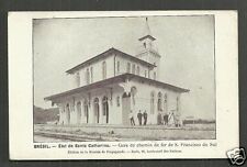 Usado, Estação Ferroviária São Francisco do Sul Estacao Brasil 1905 Missão comprar usado  Enviando para Brazil