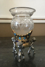 Antique crystal vase d'occasion  France