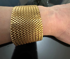 Massive gold bracelet for sale  Durham