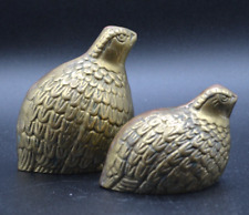 quail brass pair vintage for sale  Madison