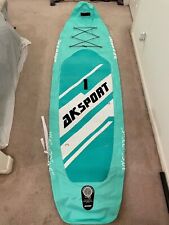 AKSPORT 10'6" Inflatable SUP All Around Stand Up Paddle Board Kit (Open Box) for sale  Shipping to South Africa