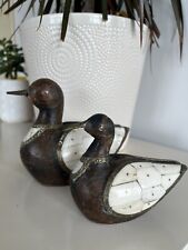 World Shipping! Antyczne Drewniane kaczki ,vintage,Nepal Asian Wood Ducks na sprzedaż  PL