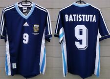 Camiseta Argentina Retro 1998 #9 BATISTUTA Copa Mundial Fuera segunda mano  Embacar hacia Argentina