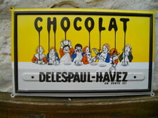 plaque tole chocolat delespaul - havez  d'occasion  Vars