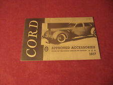 1937 cord accessory for sale  Warrensburg