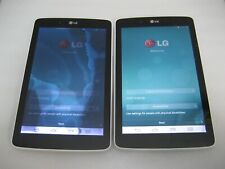 Used, Lot of 2 - LG U.S. Cellular LG-UK410 G Pad 16GB 7" Tablet for sale  Shipping to South Africa