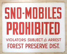 1970s snowmobiles prohibited for sale  Oak Forest