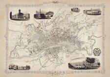 Old map glasgow for sale  ASHFORD