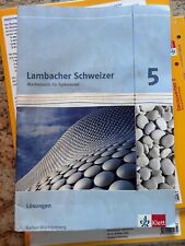 Lambacher schweizer baden gebraucht kaufen  Mosbach