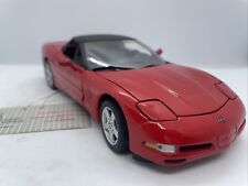Franklin Mint All-American Red Convertible Corvette 1998 Limited Edition for sale  Shipping to Canada