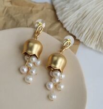 Anthropologie earrings flower for sale  Dobbs Ferry