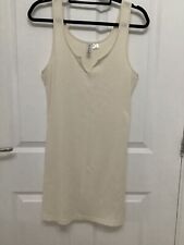 Ladies cream ribbed for sale  MILTON KEYNES