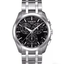 Relógio masculino Tissot cronógrafo cristal de safira aço inoxidável mostrador preto comprar usado  Enviando para Brazil