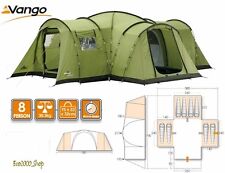 8 tasche Vango AirBeam Tenda da SOLE CIELO Organizer 