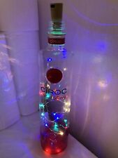 Licor de baya roja Ciroc vodka con cuerda luz LED multicolor segunda mano  Embacar hacia Argentina