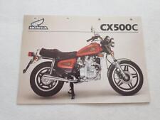 Honda cx500c custom for sale  LEICESTER
