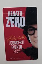 Renato zero card usato  Italia