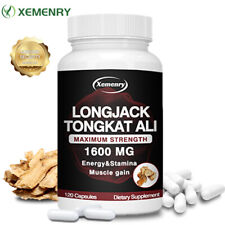 Longjack Tongka 1600mg - Testosterone Booster, Energy & Endurance,Muscle Health for sale  Shipping to South Africa
