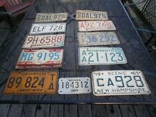 Number plates vintage for sale  South Weymouth