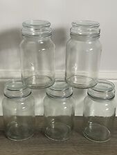 extra large glass jars for sale  MARYPORT